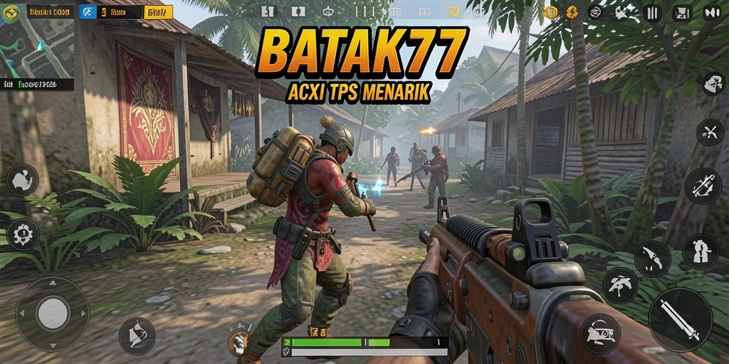Gameplay seru di BATIK77 dengan aksi tembak-menembak.