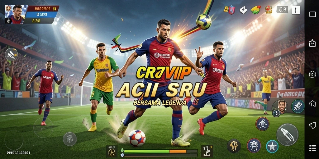 Gameplay action seru dengan Cristiano Ronaldo.