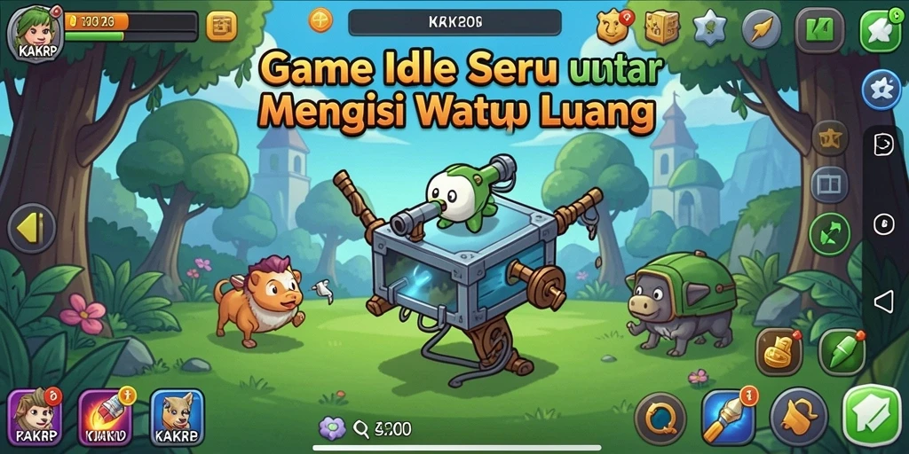 Gameplay KAKRP yang menawan dan menyenangkan.